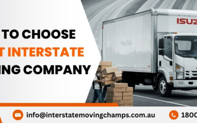 How to Choose the Right Interstate Moving Company