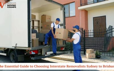 The Essential Guide to Choosing Interstate Removalists Sydney to Brisbane
