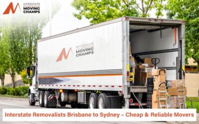 Interstate Removalists Brisbane to Sydney – Cheap & Reliable Movers